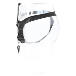 Generique String en simili avec laisse